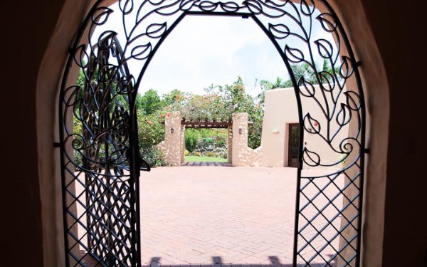 Curtiss Mansion Gate
