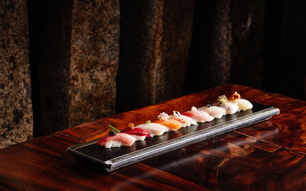 Apresentação do Nigiri em Zuma Miami