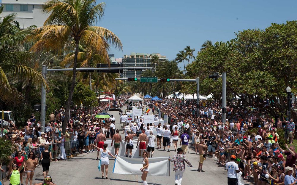 Miami BeachPride Parade Grande Miami e Miami Beach