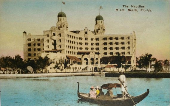 Miami Beach, Florida Postcard The Caribbean Hotel