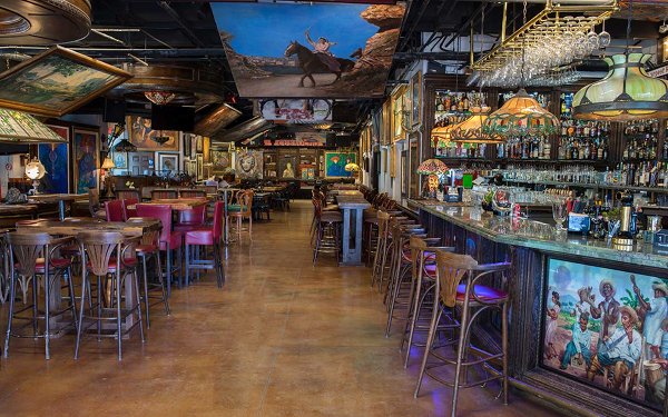 Bar area at Cubaocho